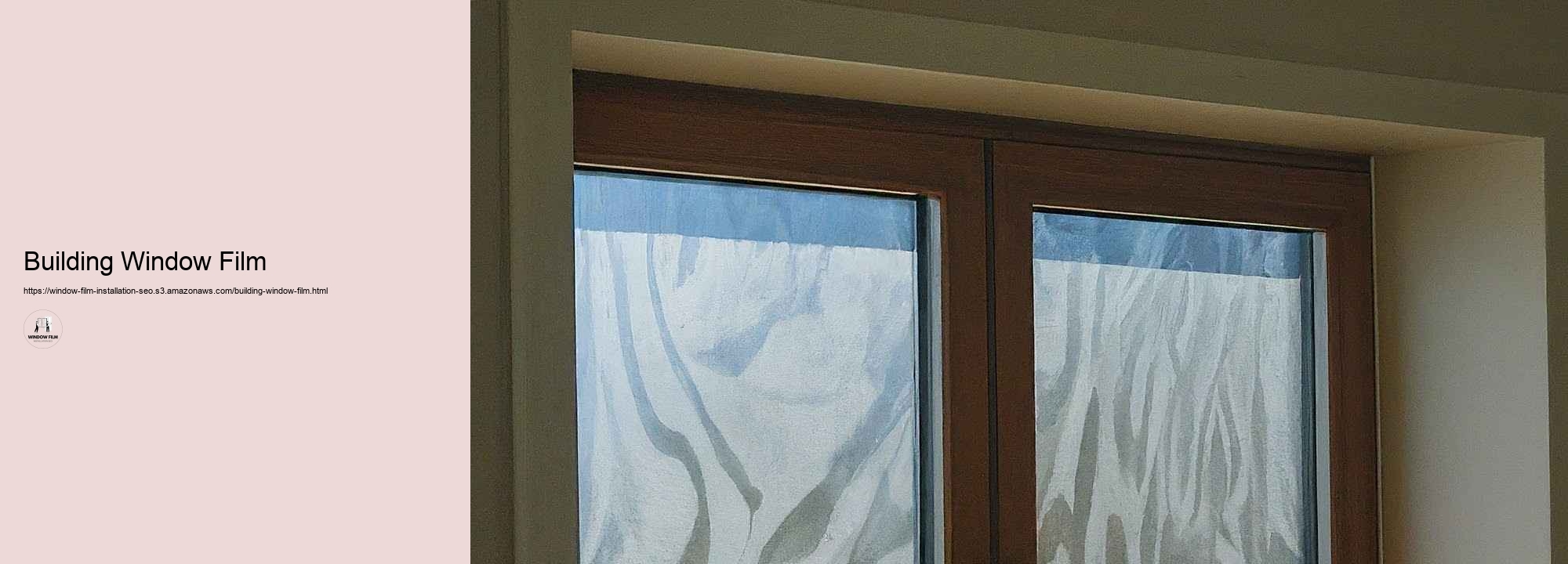 Building Excellent Back Links for Your Window Film Setup Site