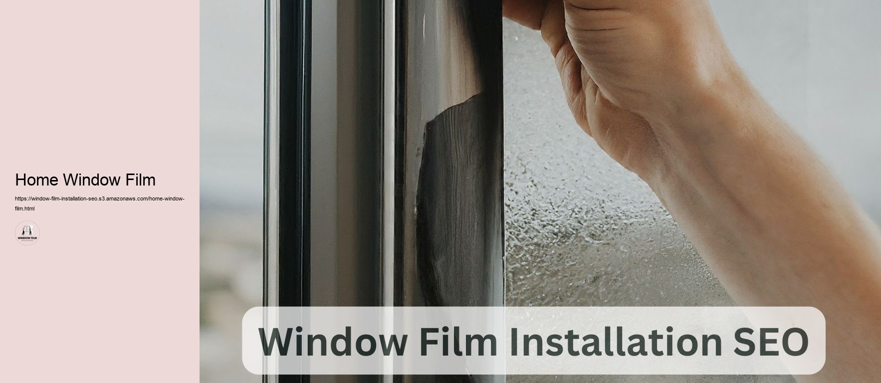 Home Window Film